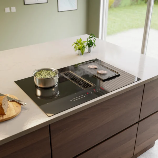 Inventum IKA8035 - Inbouw inductie kookpl. geïntegreerde afzuiging, 80cm - Afbeelding 4