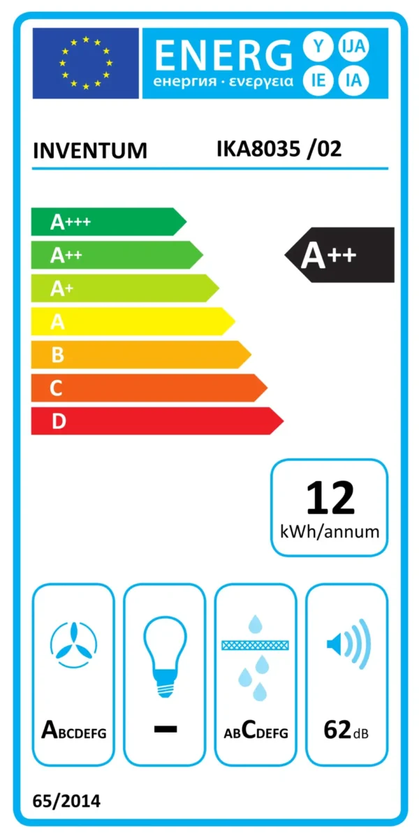 Inventum IKA8035 - Inbouw inductie kookpl. geïntegreerde afzuiging, 80cm - Afbeelding 5
